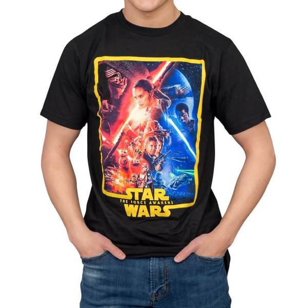 Star Wars The Force Awakens Poster T-shirt