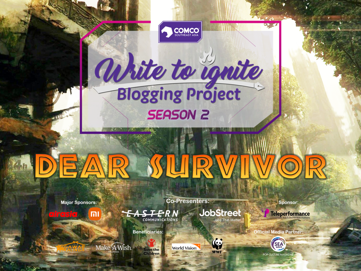 ComCo Southeast Asia opens a bigger and bolder 2nd Season of “Write to Ignite Blogging Project”