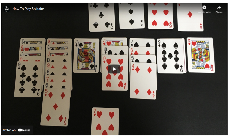 basic solitaire card game basic solitaire card game