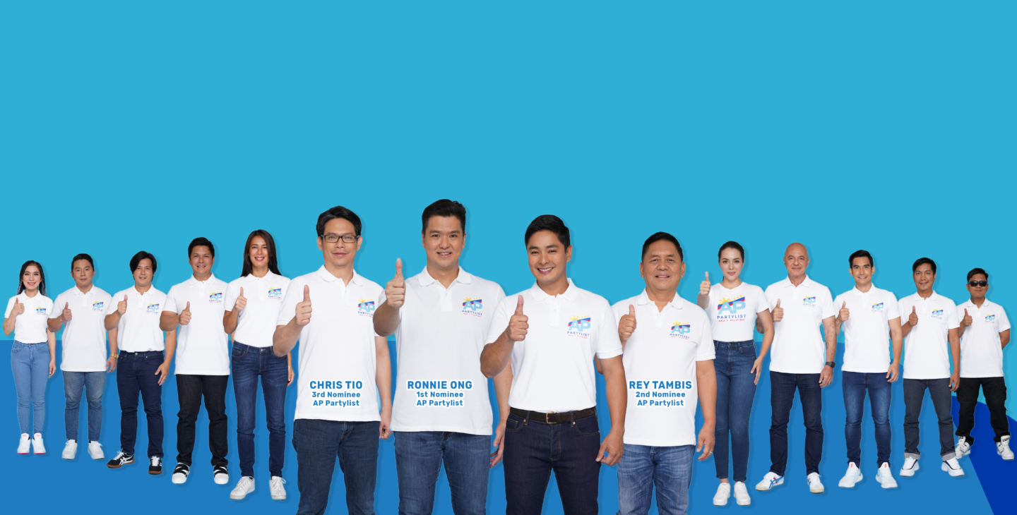 Coco Martin supports new partylist