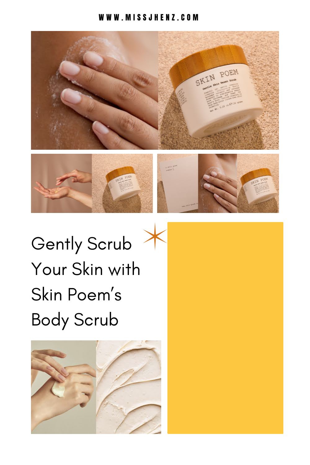 Gently Scrub Your Skin with Skin Poem’s Body Scrub