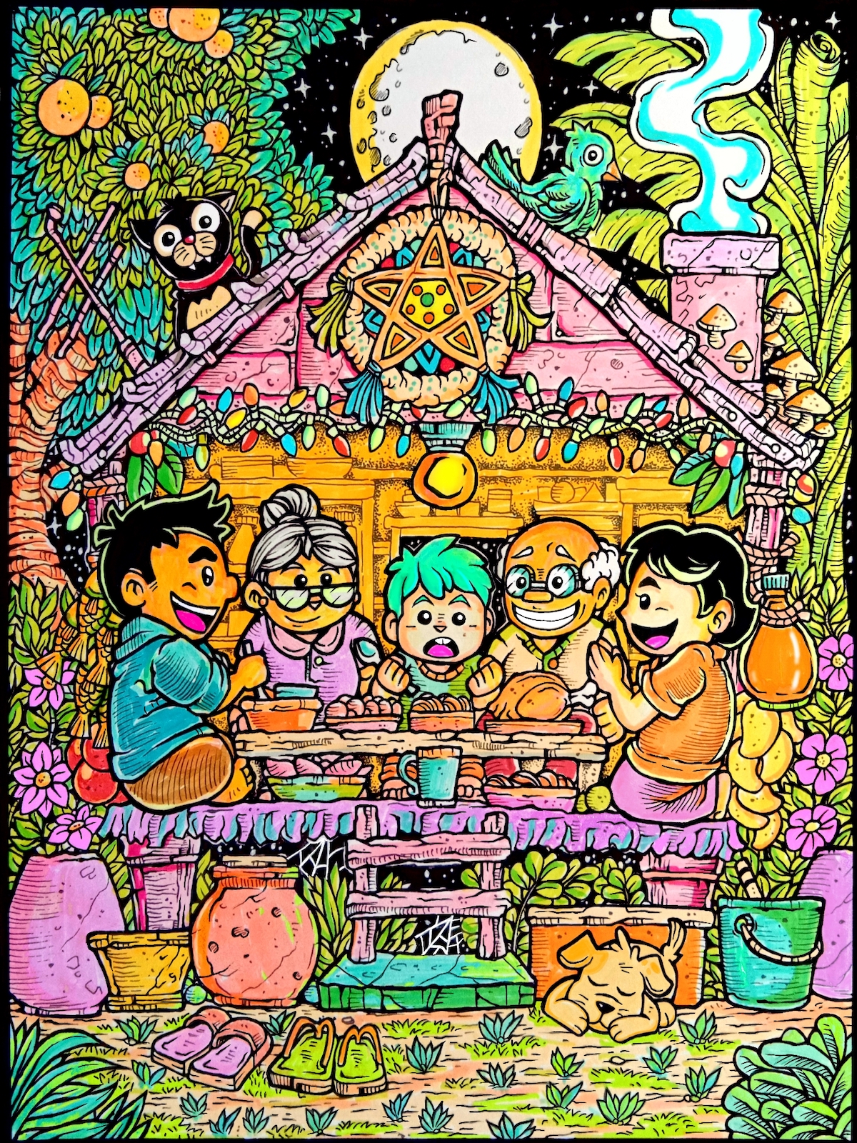 A Canvas of Unbreakable Bonds